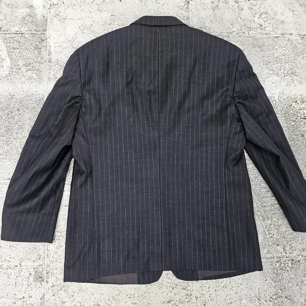 Stafford Super Suit Men Blazer Sport Coat Three Button Jacker Size 42Short - Picture 6 of 9